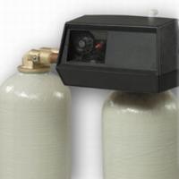 <b>Fleck 9000 3/4" Brass Meter On Demand Control Valve <strong>40000 Grains Per Tank</strong> Twin Tank Water Softener</b>