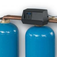 Fleck 9500 1-1/2" Water Softener, Metered Twin Tank Control Valve